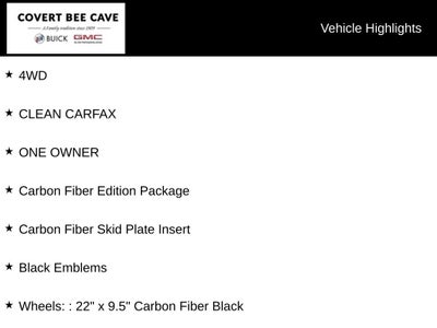 2026 GMC Hummer EV SUV 3X CARBON FIBER EDITION
