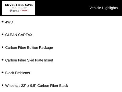 2026 GMC Hummer EV SUV 3X CARBON FIBER EDITION