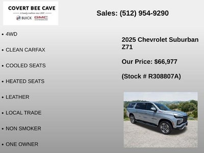 2025 Chevrolet Suburban 4WD Z71
