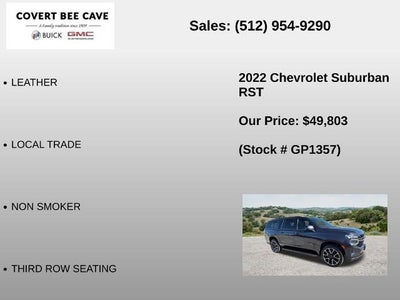 2022 Chevrolet Suburban 2WD RST