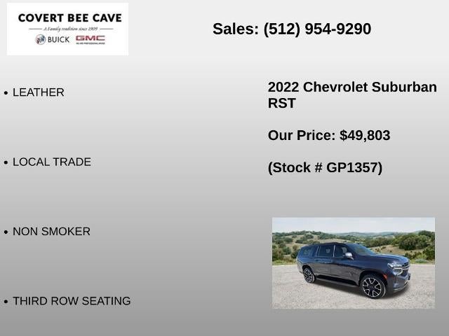 2022 Chevrolet Suburban 2WD RST