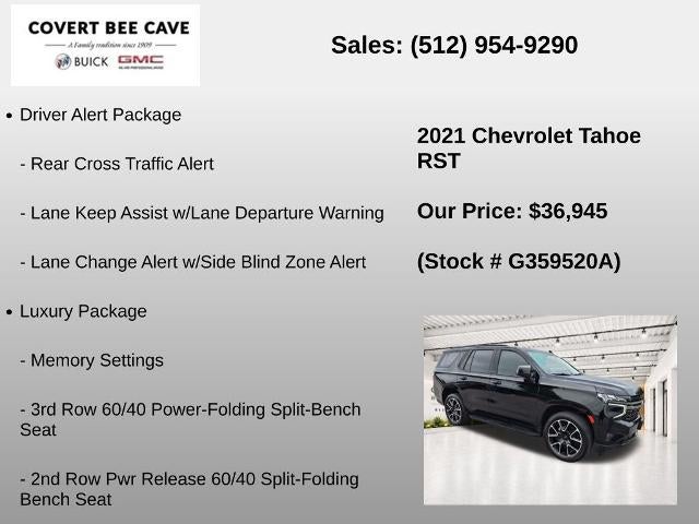 2021 Chevrolet Tahoe 2WD RST
