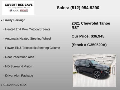 2021 Chevrolet Tahoe 2WD RST