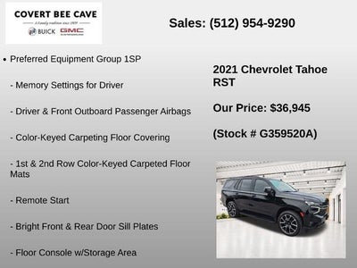 2021 Chevrolet Tahoe 2WD RST