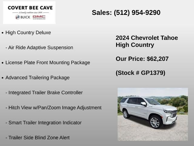2024 Chevrolet Tahoe 2WD High Country