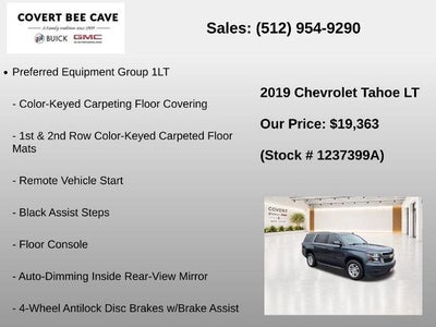 2019 Chevrolet Tahoe 4WD LT