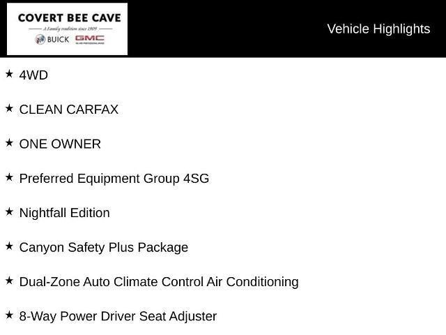 2025 GMC Canyon Crew Cab Short Box 4-Wheel Drive AT4