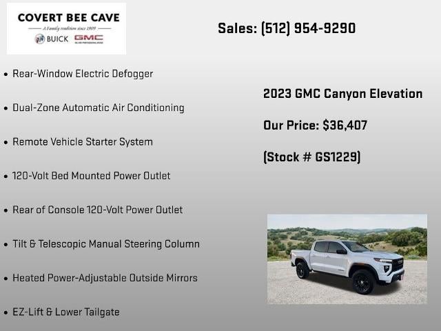2023 GMC Canyon Crew Cab Short Box 4-Wheel Drive Elevation
