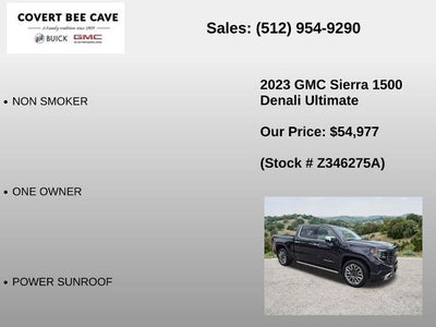 2023 GMC Sierra 1500 Crew Cab Short Box 4-Wheel Drive Denali Ultimate