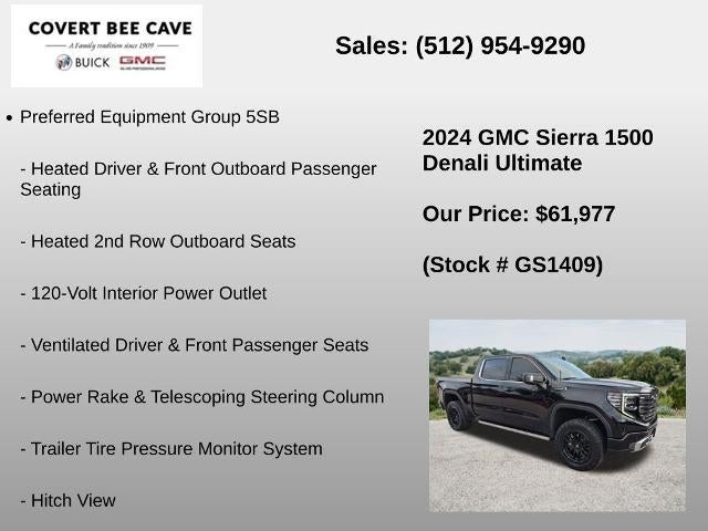 2024 GMC Sierra 1500 Crew Cab Short Box 4-Wheel Drive Denali Ultimate