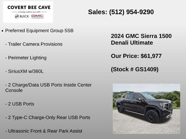 2024 GMC Sierra 1500 Crew Cab Short Box 4-Wheel Drive Denali Ultimate