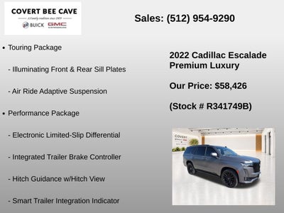 2022 Cadillac Escalade Premium Luxury