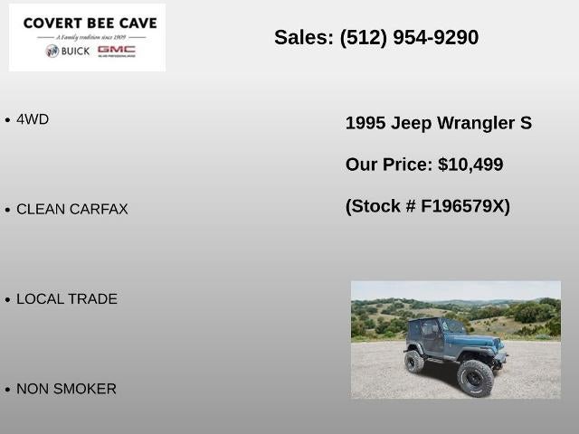1995 Jeep Wrangler S