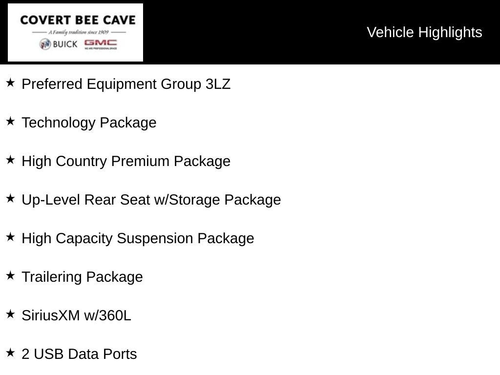 2024 Chevrolet Silverado 1500 High Country