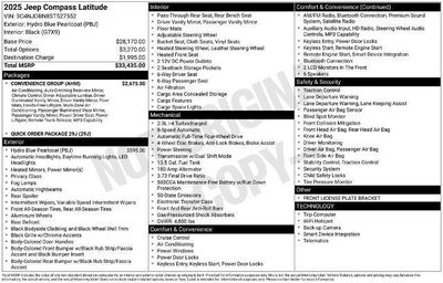 2025 Jeep Compass Latitude 4x4