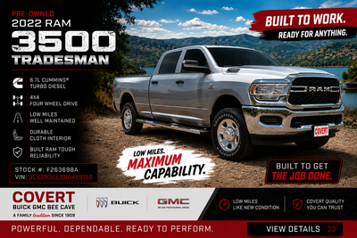 2022 RAM 3500 Tradesman 4x4 Crew Cab 6'4" Box