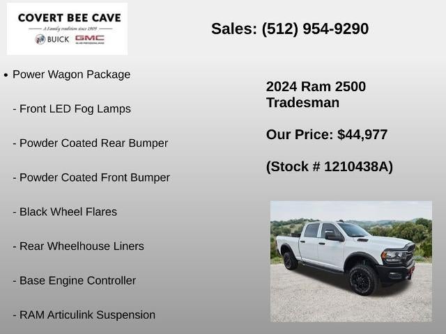2024 RAM 2500 Tradesman 4x4 Crew Cab 6'4" Box