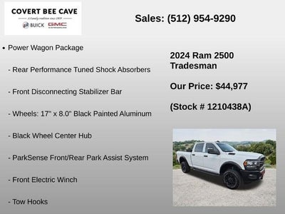 2024 RAM 2500 Tradesman 4x4 Crew Cab 6'4" Box