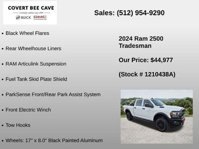 2024 RAM 2500 Tradesman 4x4 Crew Cab 6'4" Box