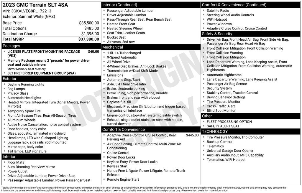 2023 GMC Terrain SLT