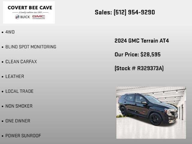 2024 GMC Terrain AWD 4dr AT4