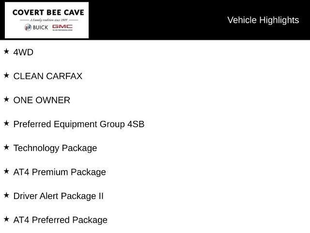 2020 GMC Sierra 1500 Crew Cab Short Box 4-Wheel Drive AT4