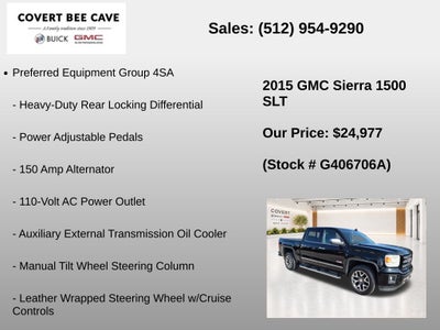 2015 GMC Sierra 1500 SLT