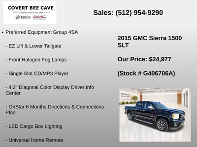 2015 GMC Sierra 1500 SLT