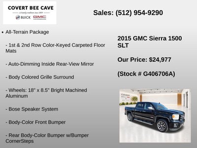 2015 GMC Sierra 1500 SLT