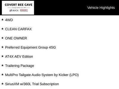 2025 GMC Sierra 1500 Crew Cab Short Box 4-Wheel Drive AT4X