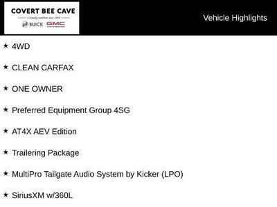 2024 GMC Sierra 1500 Crew Cab Short Box 4-Wheel Drive AT4X