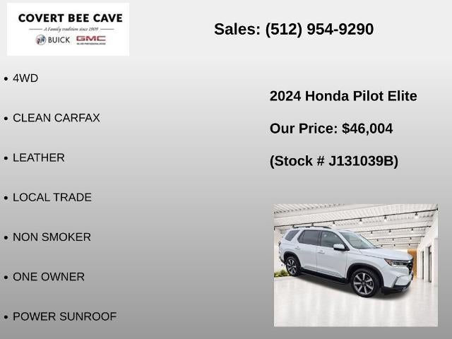 2024 Honda Pilot Elite AWD