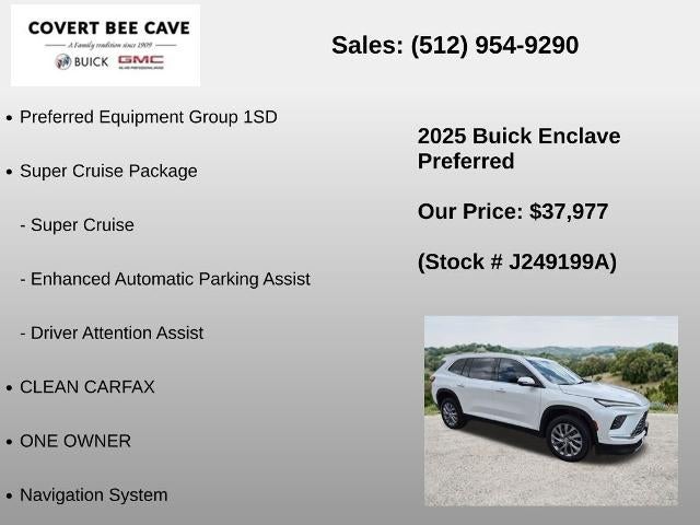 2025 Buick Enclave 4dr Preferred