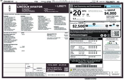 2026 Lincoln Aviator Reserve