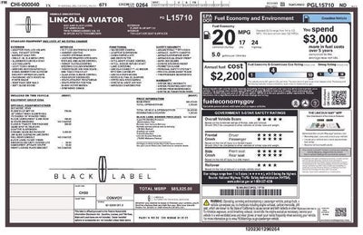 2023 Lincoln Aviator Black Label AWD