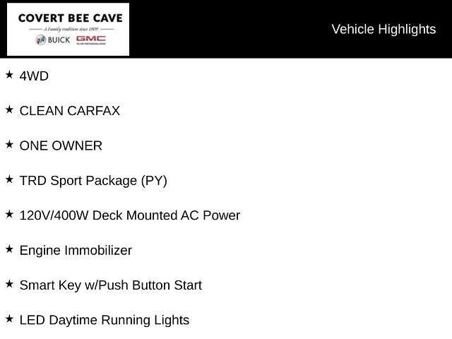 2017 Toyota Tacoma TRD Sport Double Cab 5' Bed V6 4x4 AT (Natl)