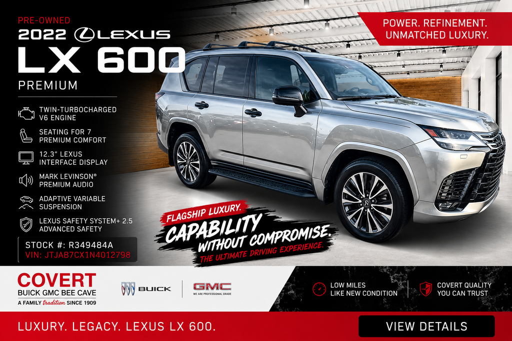 2022 Lexus LX 600 Premium 4WD