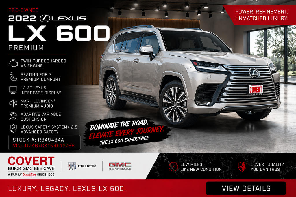2022 Lexus LX 600 Premium 4WD