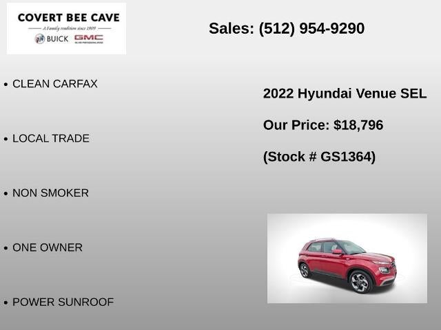 2022 Hyundai VENUE SEL IVT