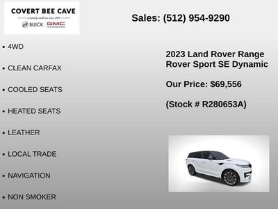 2023 Land Rover Range Rover Sport P400 SE Dynamic