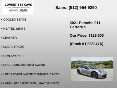2021 Porsche 911 Carrera 4S Coupe