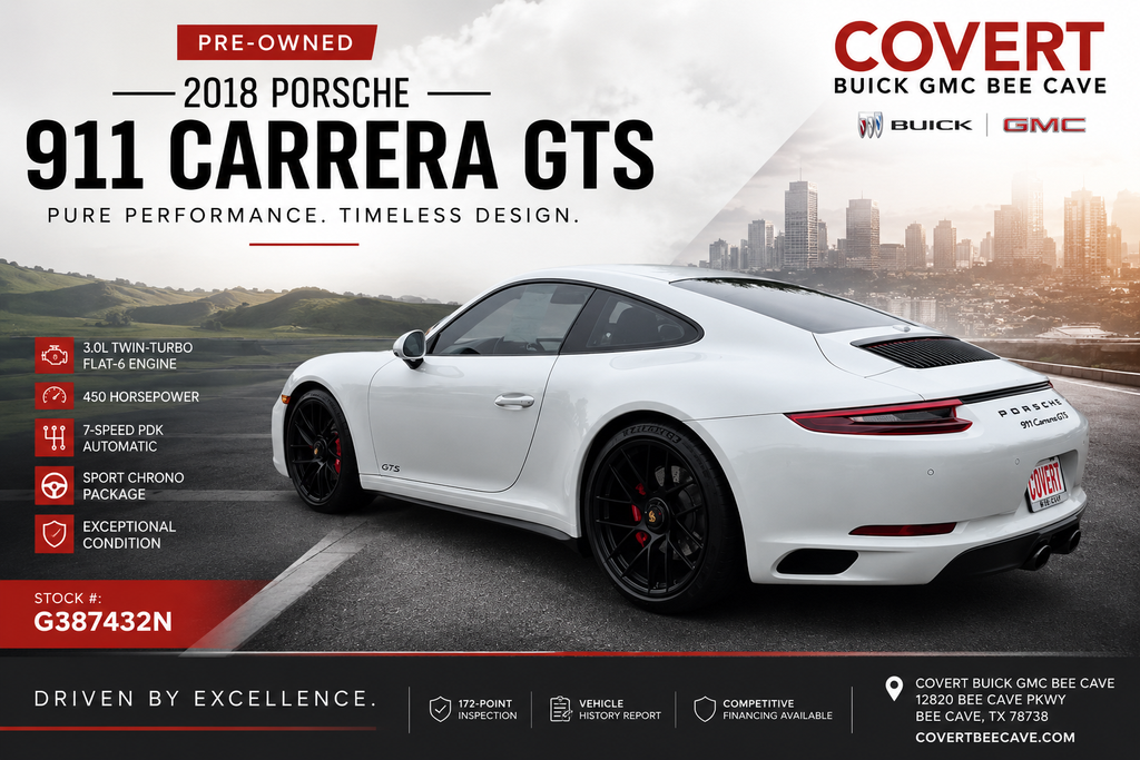 2018 Porsche 911 Carrera GTS Coupe