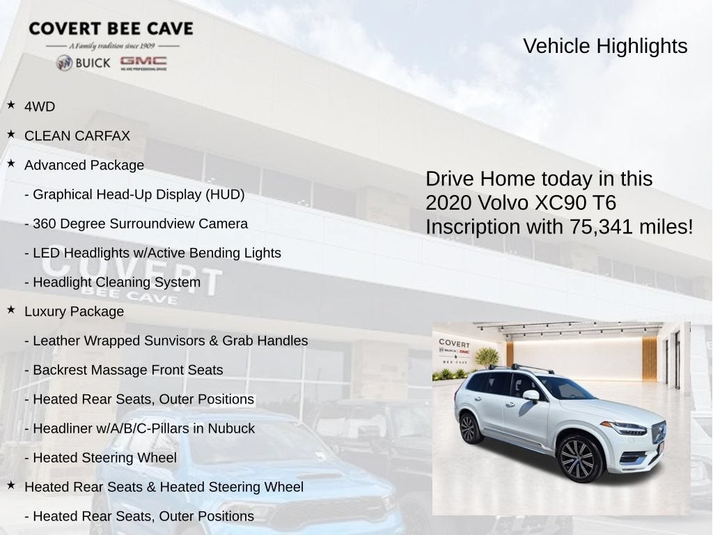 2020 Volvo XC90 T6 Inscription
