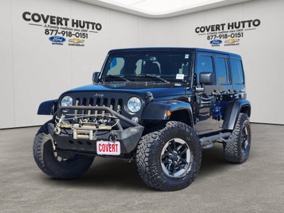 2016 Jeep Wrangler Unlimited Black Bear