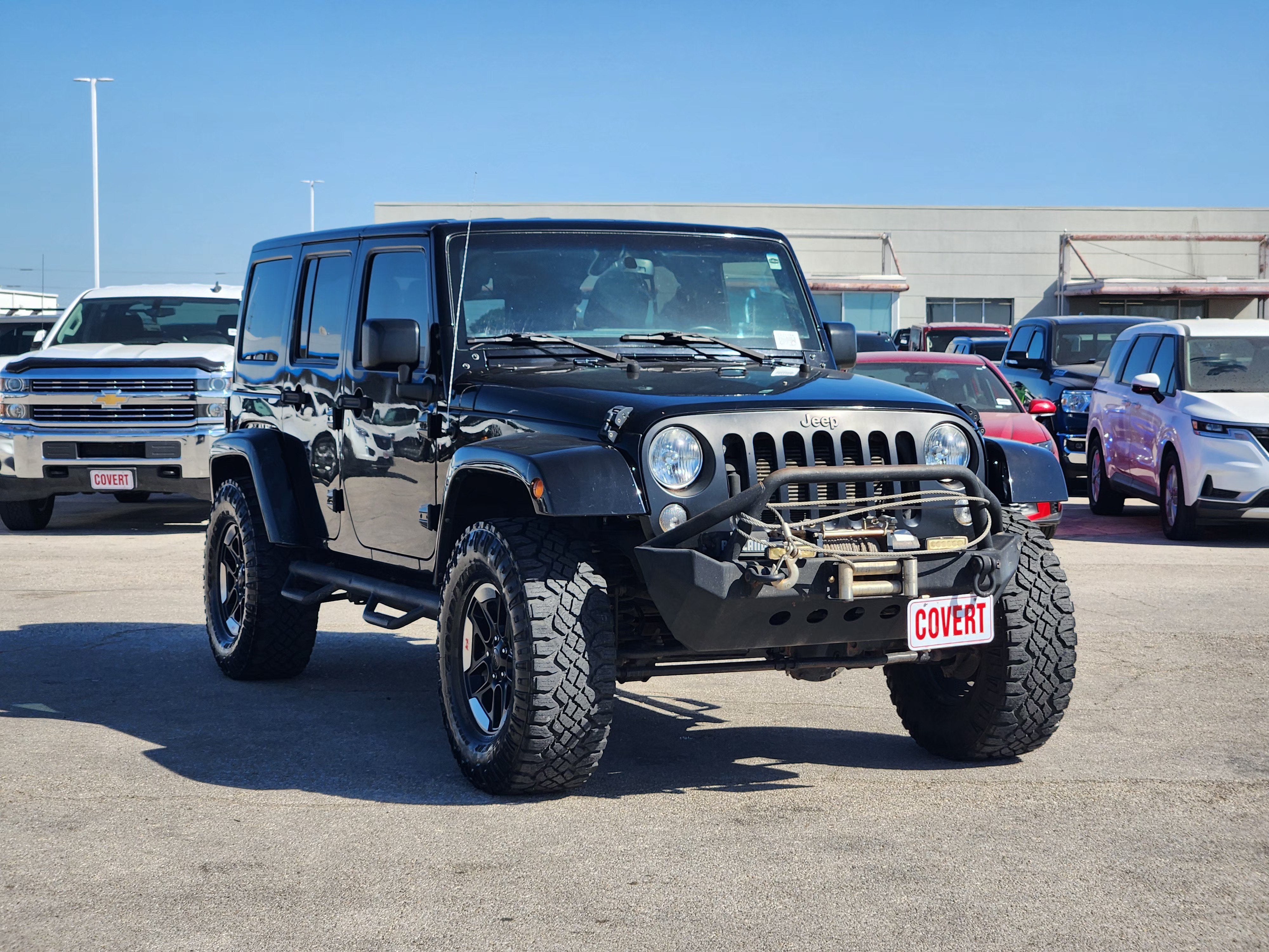 2016 Jeep Wrangler Unlimited Black Bear