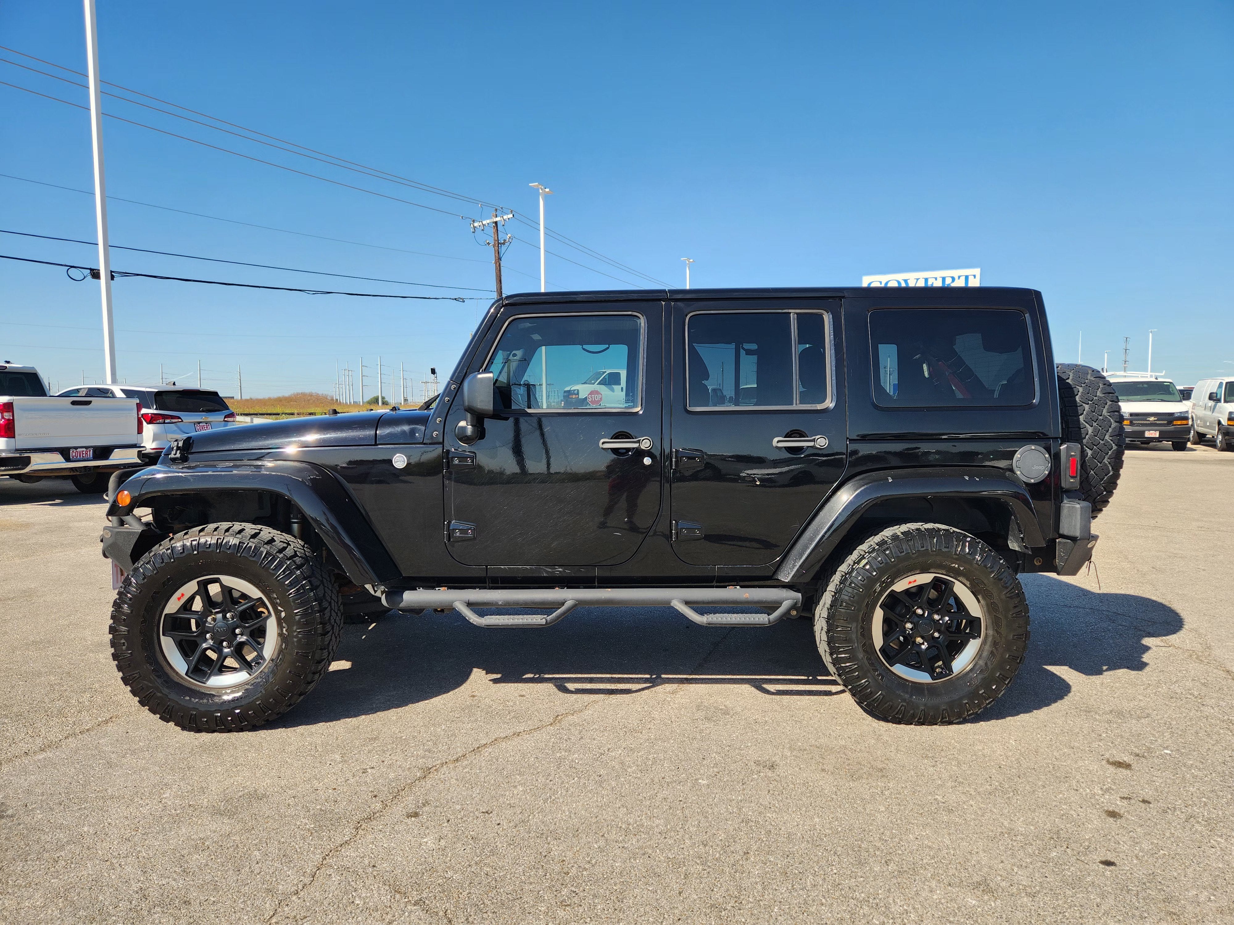 2016 Jeep Wrangler Unlimited Black Bear