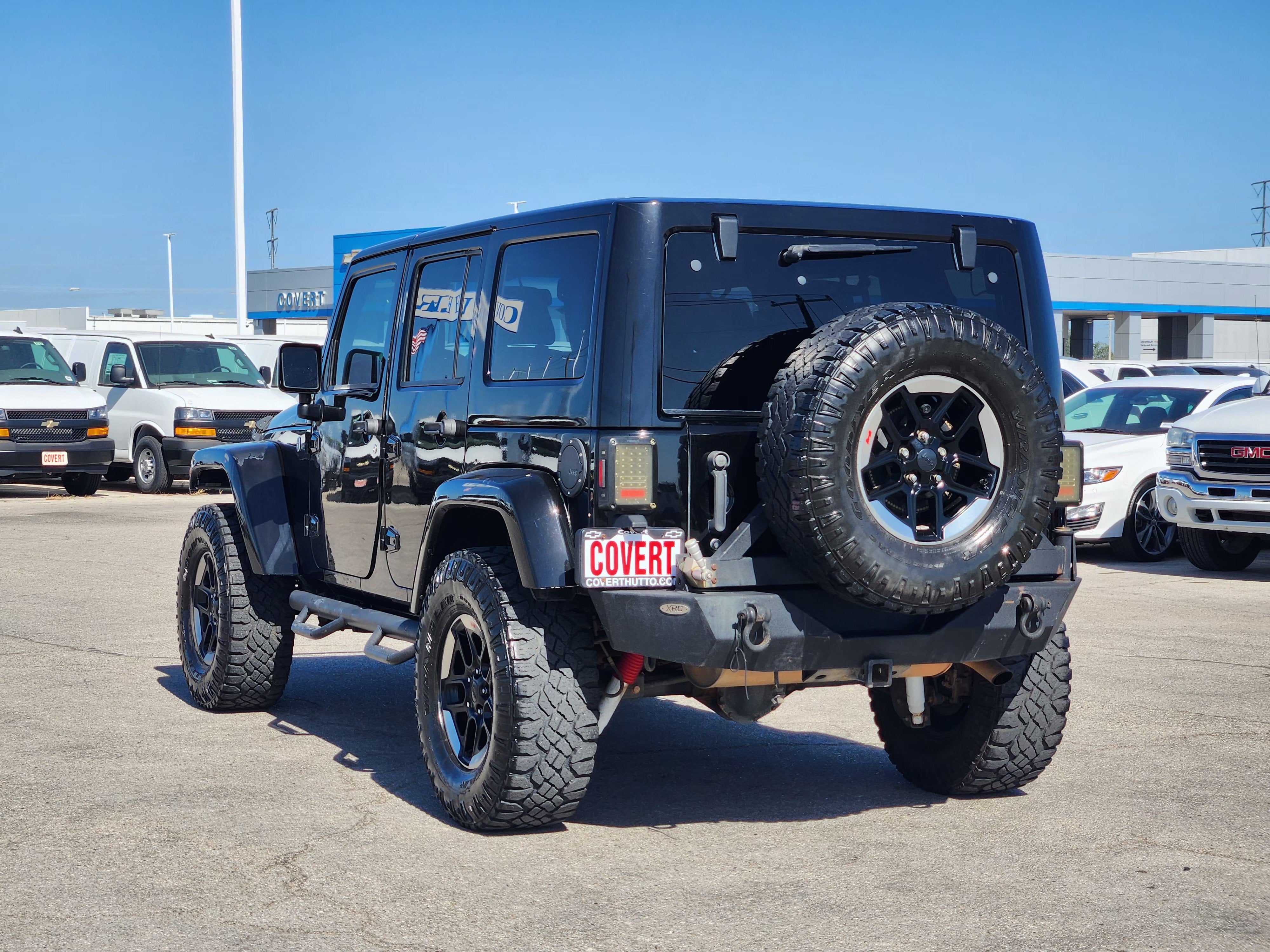 2016 Jeep Wrangler Unlimited Black Bear