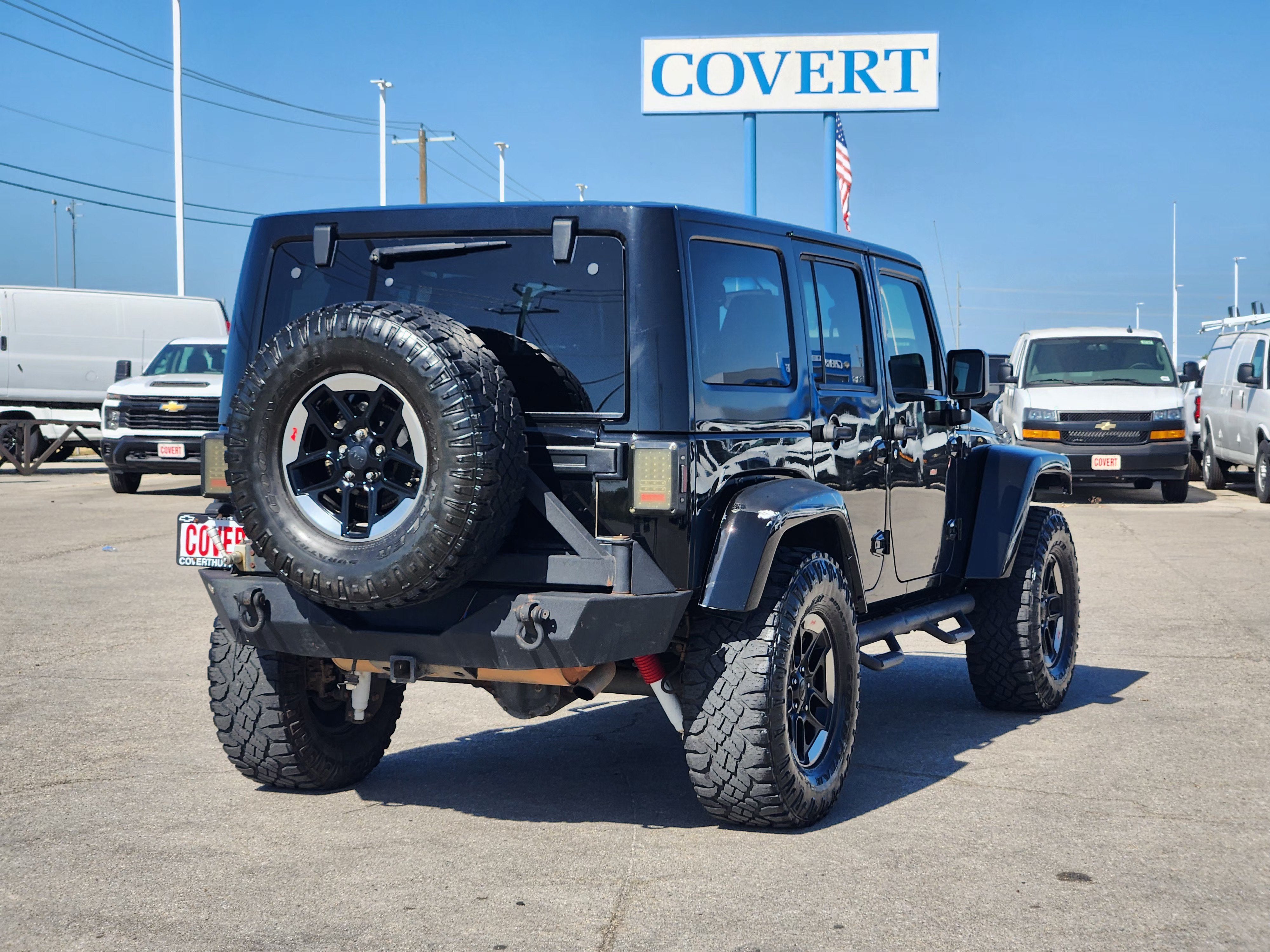 2016 Jeep Wrangler Unlimited Black Bear