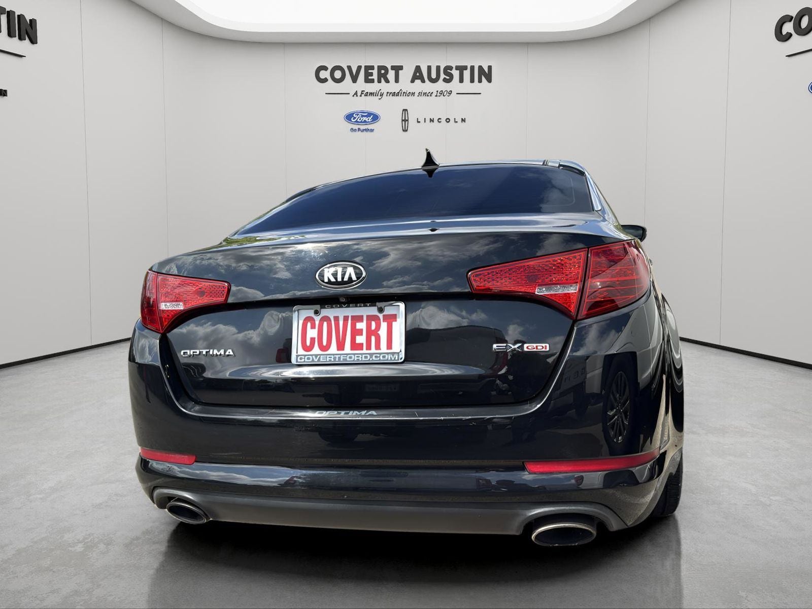 Used 2013 Kia Optima EX with VIN 5XXGN4A70DG231679 for sale in Austin, TX