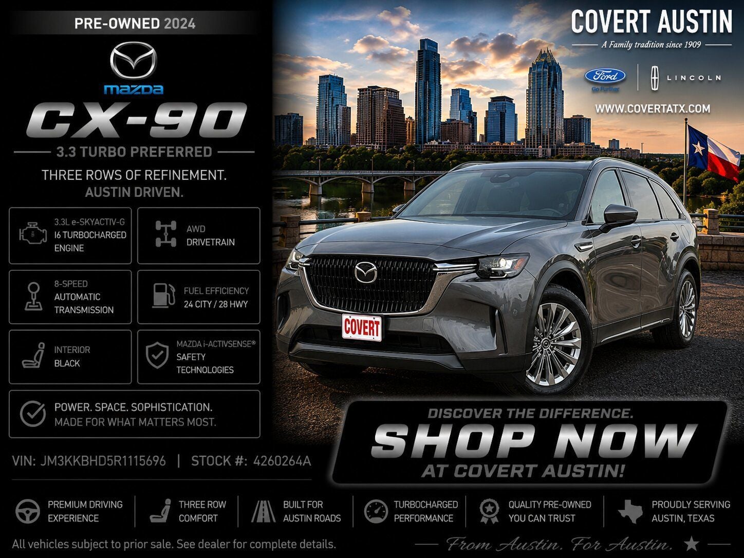 2024 Mazda Mazda CX-90 3.3 Turbo Preferred